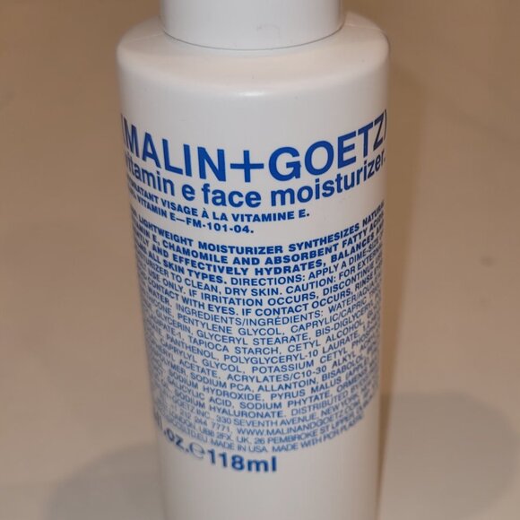 Malin + Goetz vitamin e face moisturizer 118ML $60 - Picture 1 of 6